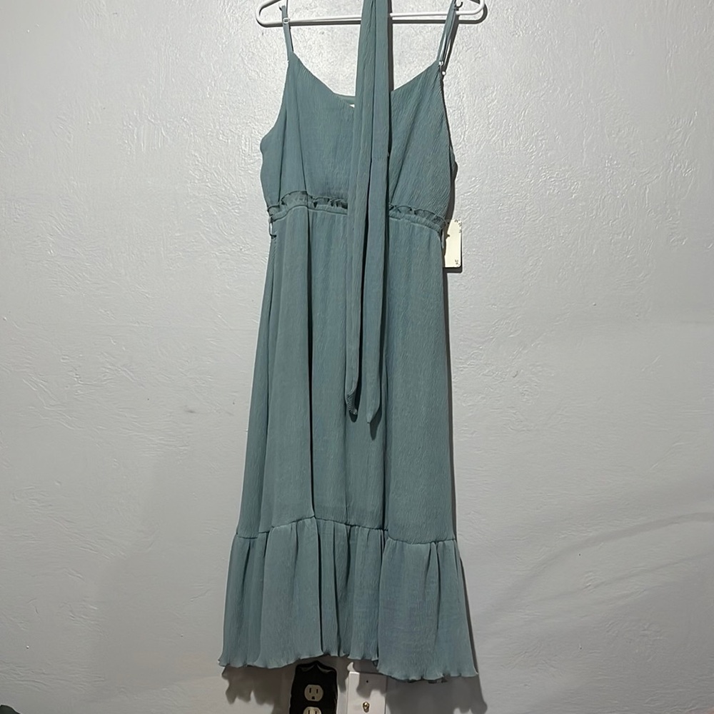 sweet wanderer, teal green blue color, size large